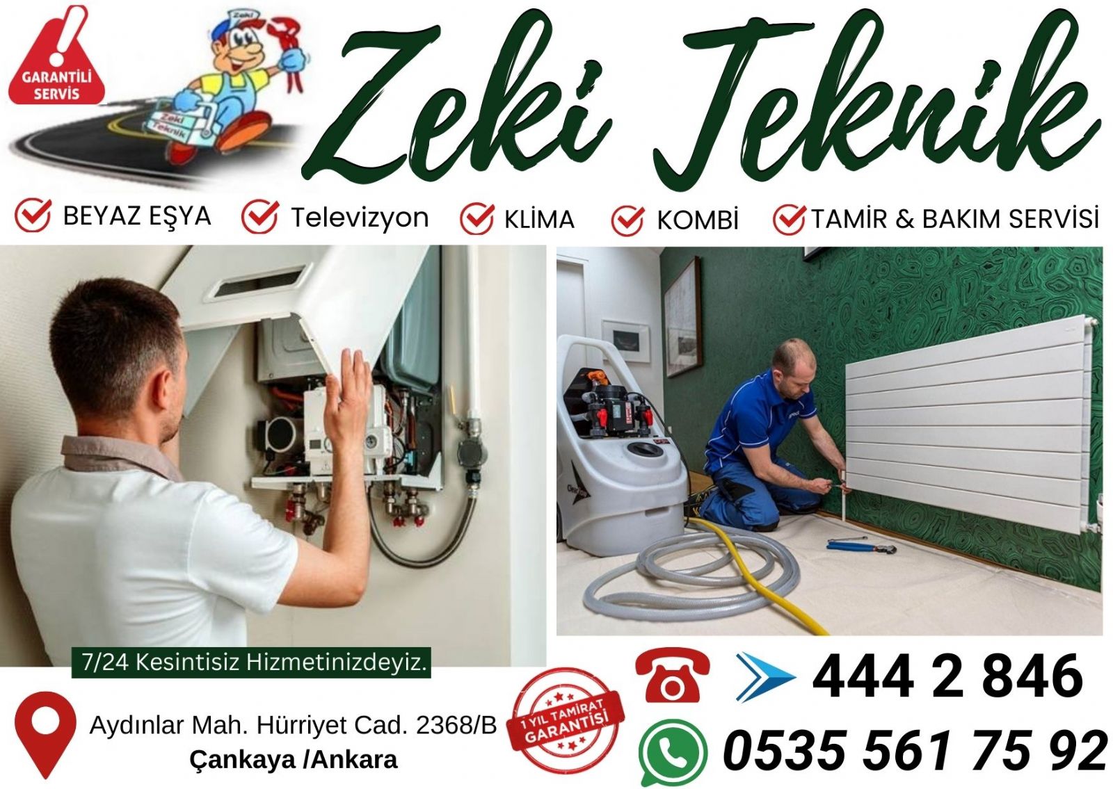 Ayrancı Kombi Bakımı
